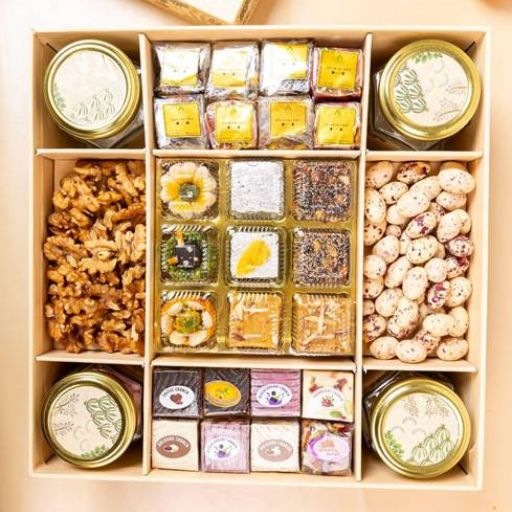 Diwali Big Box - Assorted box of Dry fruit and Mithai
