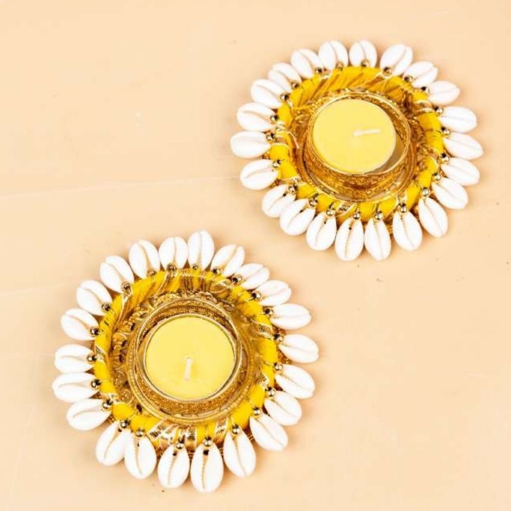 Tea Light Holders Pair