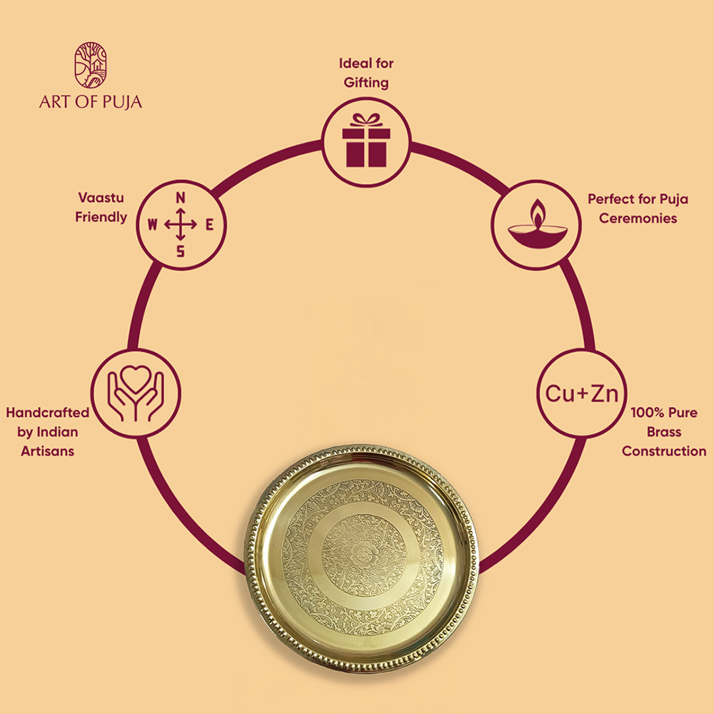 Brass Thali