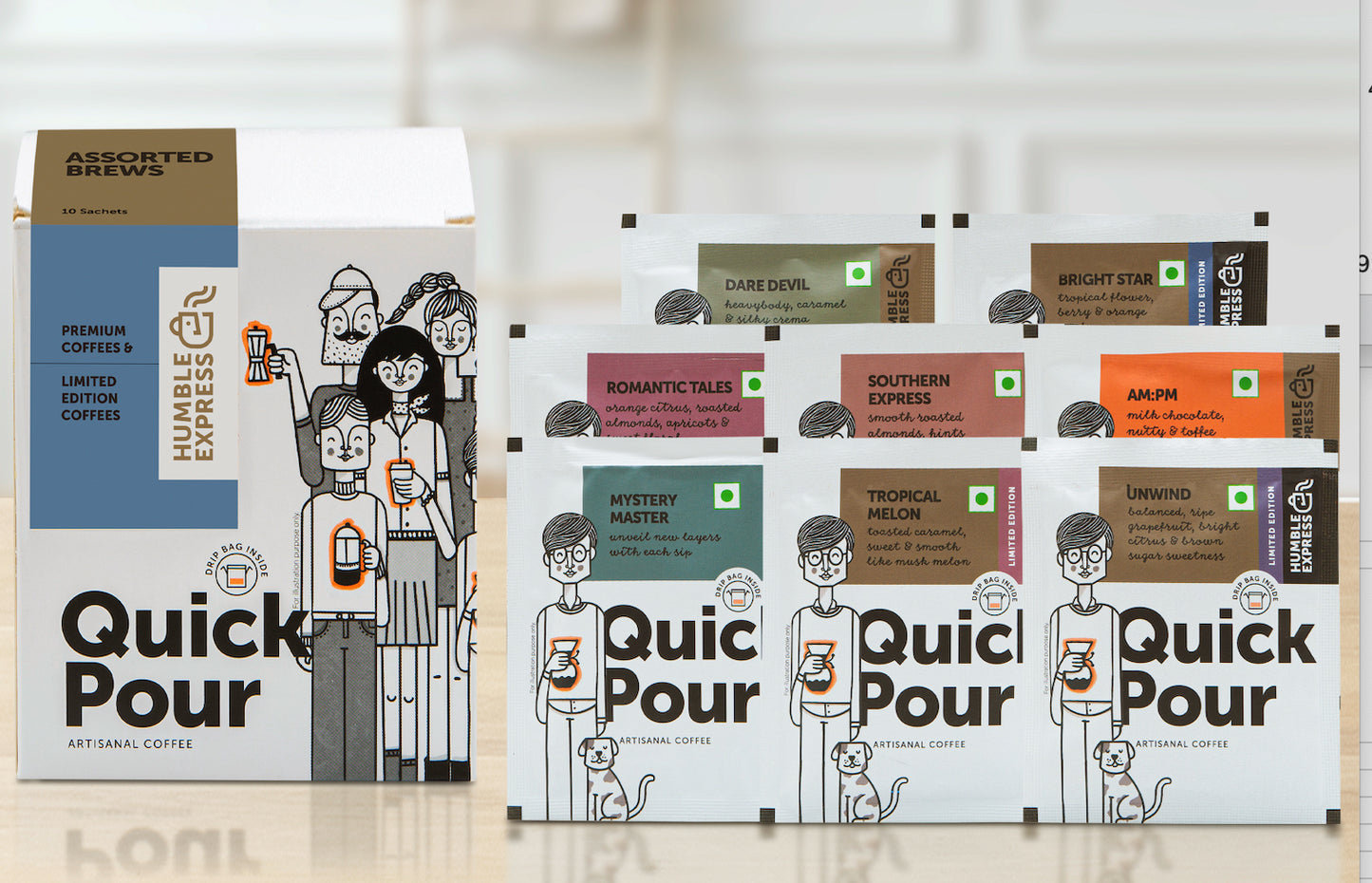 Assorted Quick pour Sachet