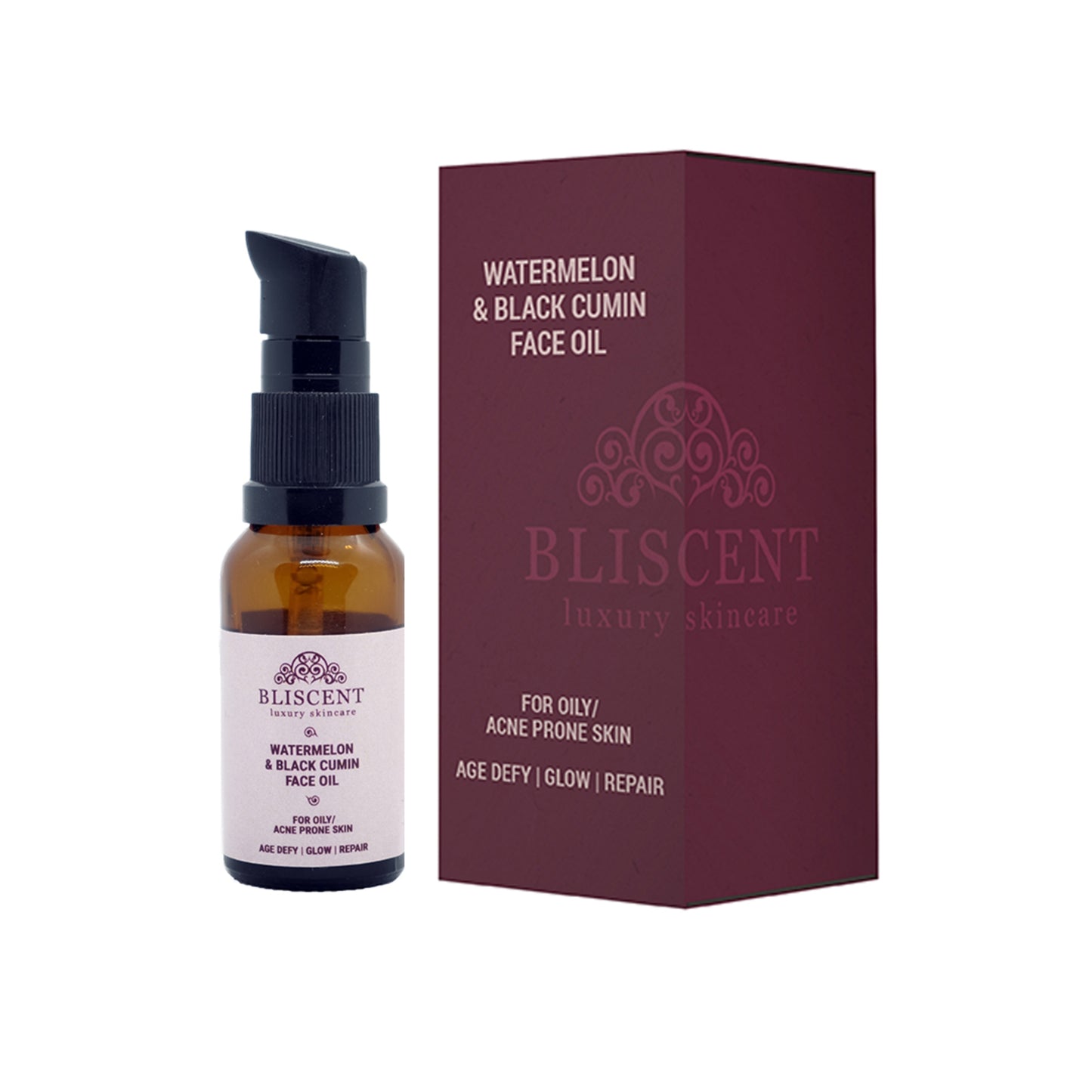 BLISCENT Watermelon & Black Cumin Face Oil