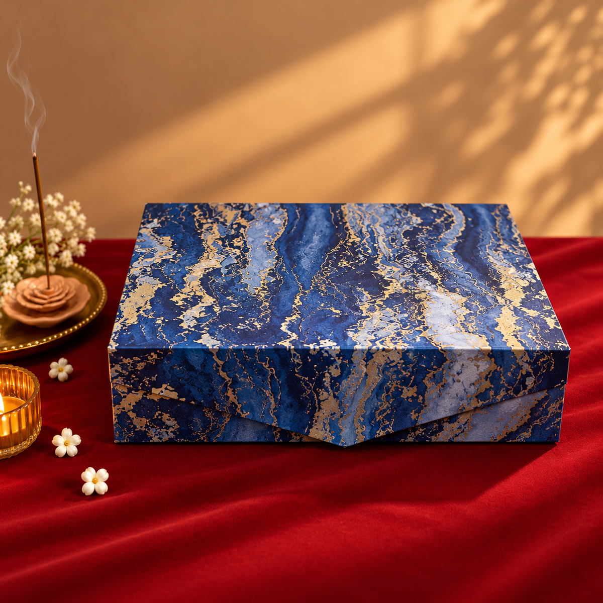Blue Pottery Festive Treats Hamper