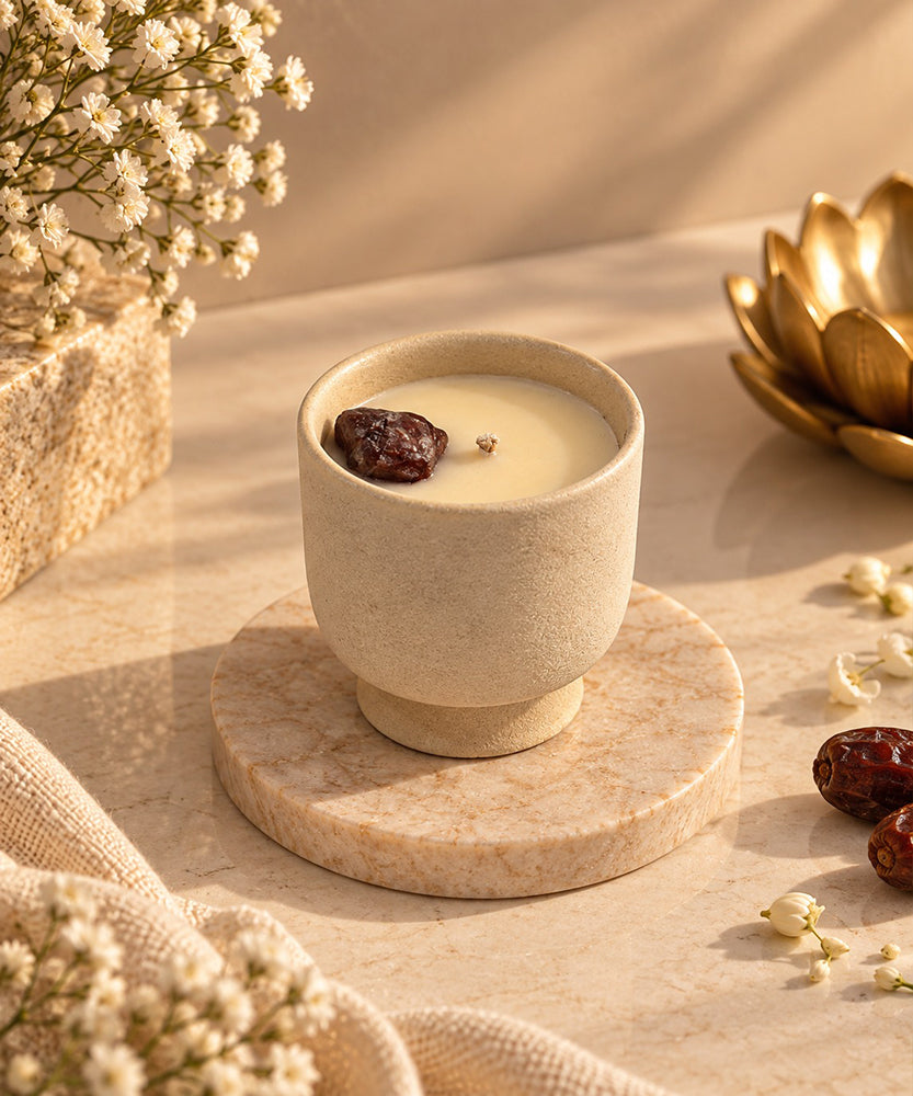 Crystal Ceramic Candle