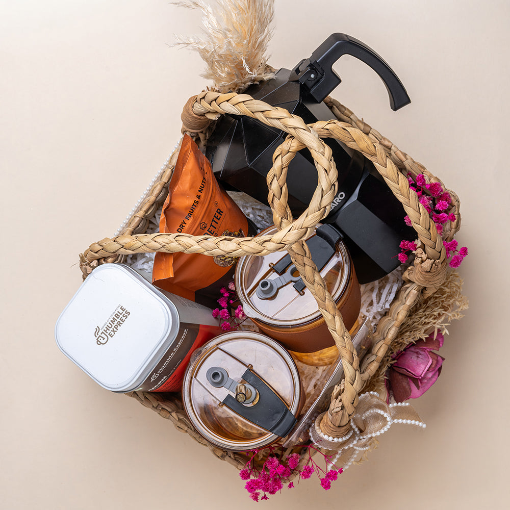 Bro's Brew Rakhi Basket