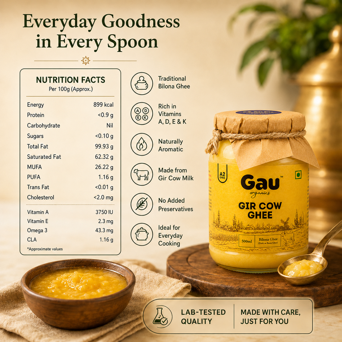 Gir Ghee 500 GM