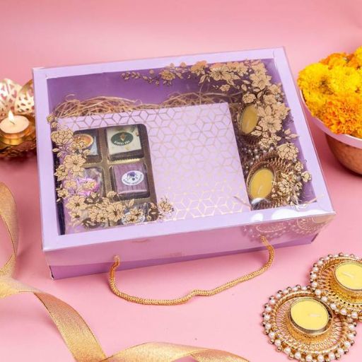 Lavender Diwali Box