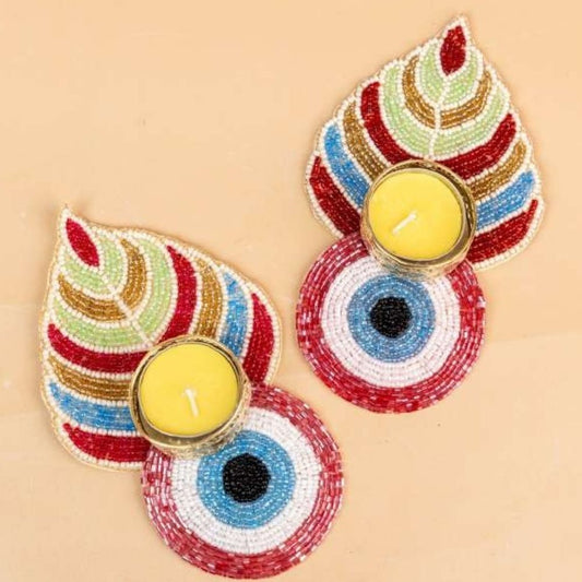 Tea Light Holders Pair