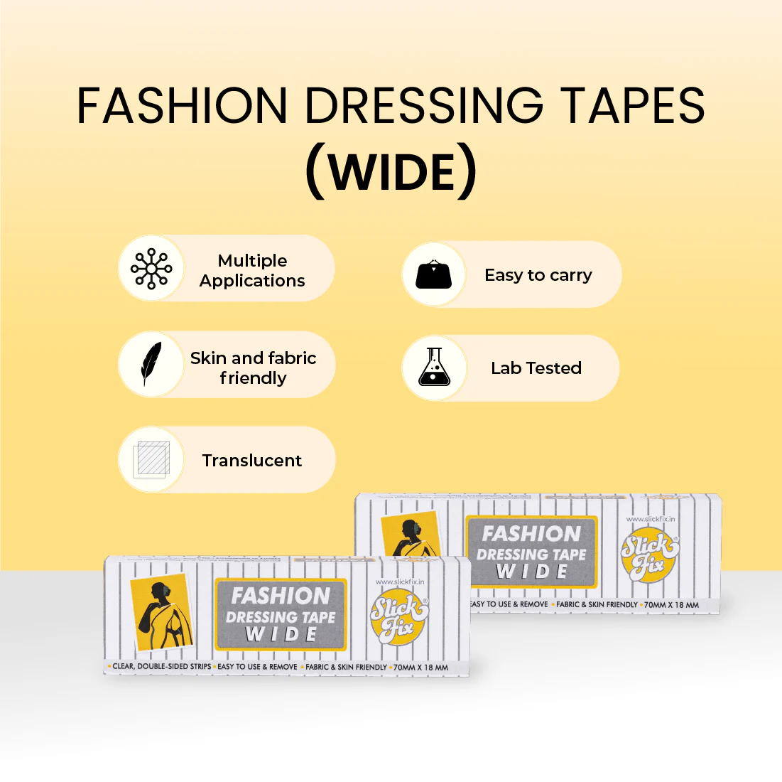 Fashion Dressing Tape Wide