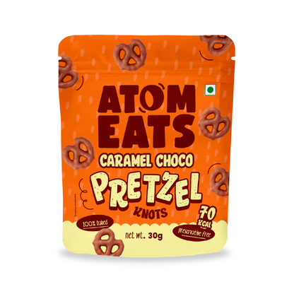 Atom Eats Caramel Choco Pretzel