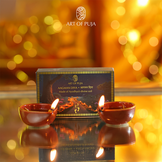 Aagman Diya - Pack of 2 Pcs