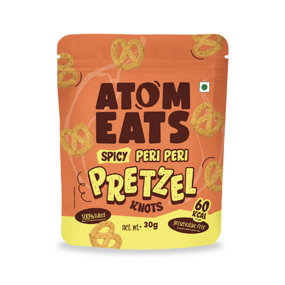 Atom Eats Peri Peri Pretzel