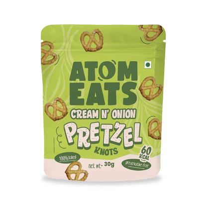 Atom Eats Cream'n Onion Pretzel
