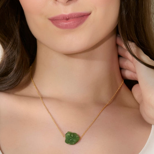 Fortune Magnet - Raw Green Aventurine
