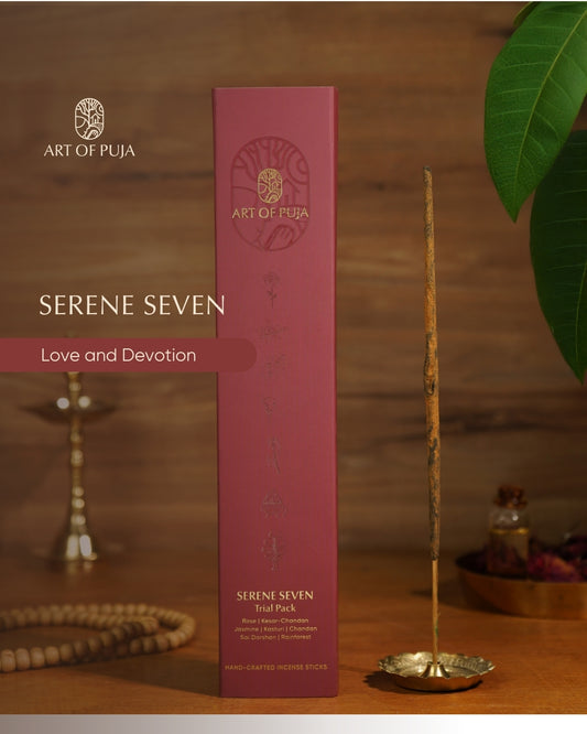 Serene Seven Handcrafted Incense Sticks | Trial Pack
