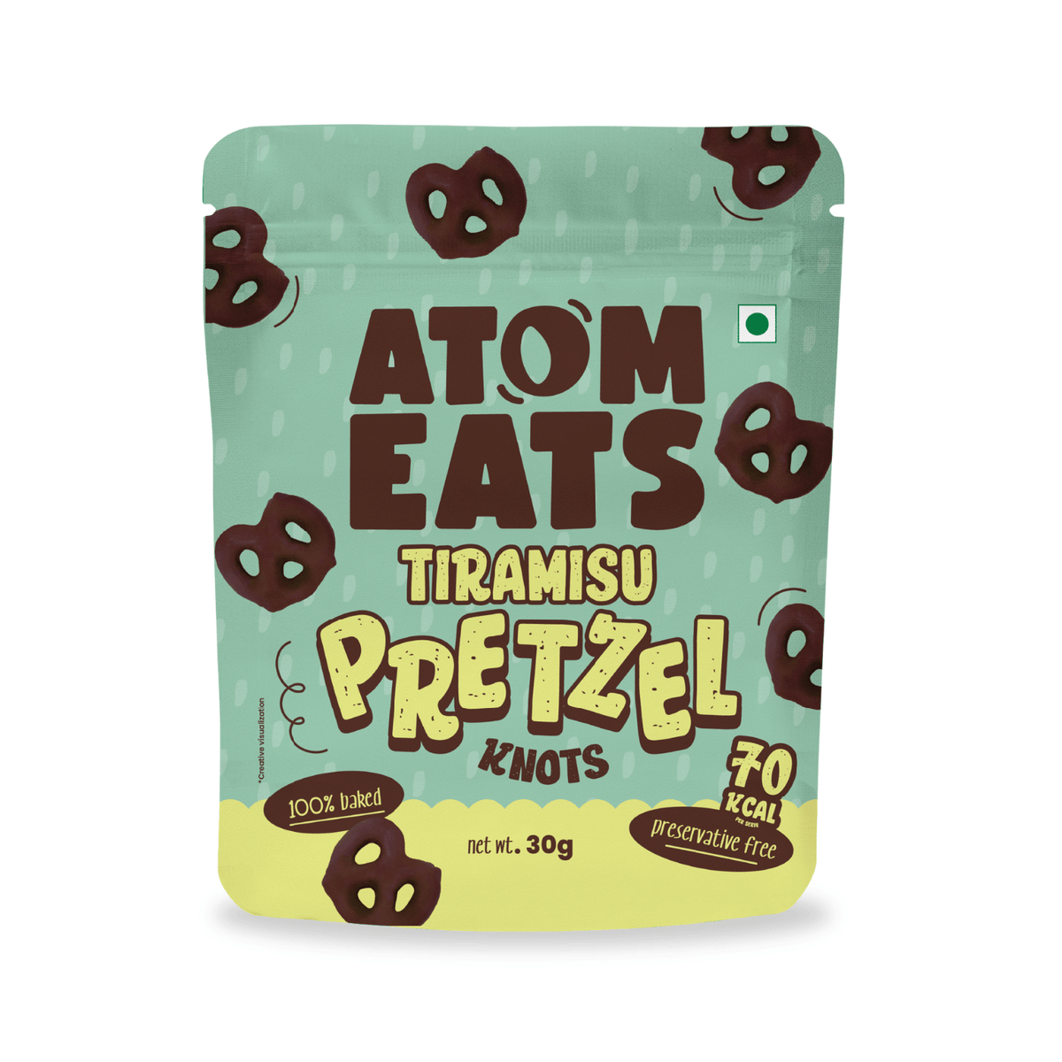 Atom Eats Tiramisu Choco Pretzel