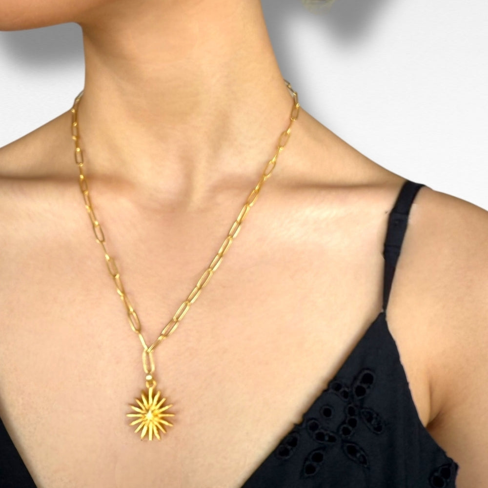 Sun & Rays Necklace