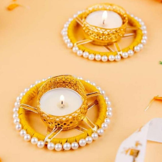 Tea Light Holders Pair