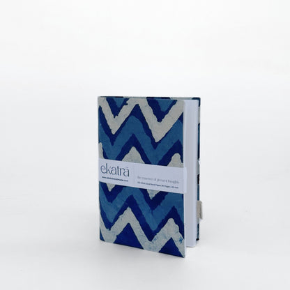 Handcrafted Sustainable A5 Unruled 100 GSM Paper Journal by Ekatra