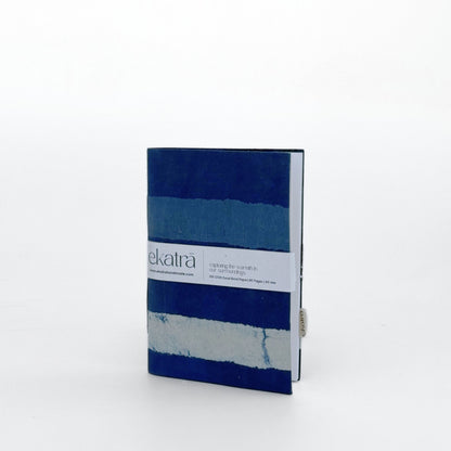 Handcrafted Sustainable A5 Unruled 100 GSM Paper Journal by Ekatra