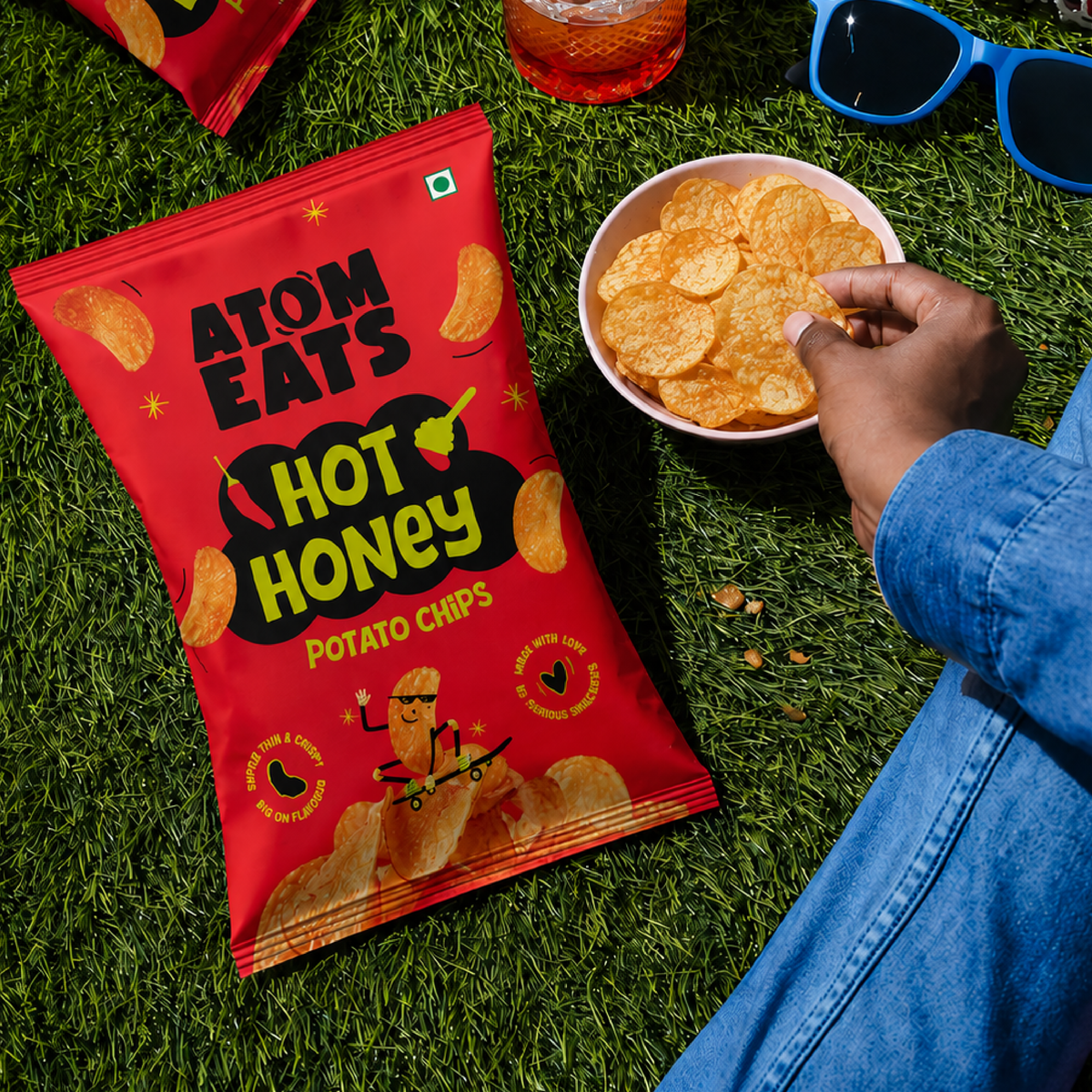 Hot Honey Potato Chips