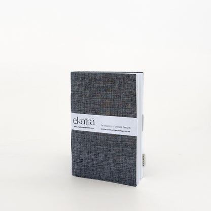 Handcrafted Sustainable A5 Unruled 100 GSM Paper Journal by Ekatra