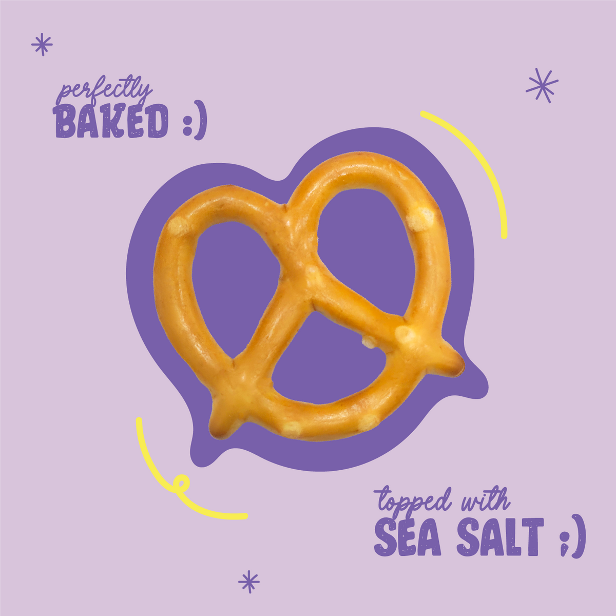 Atom Eats Salted Pretzel Large Knots