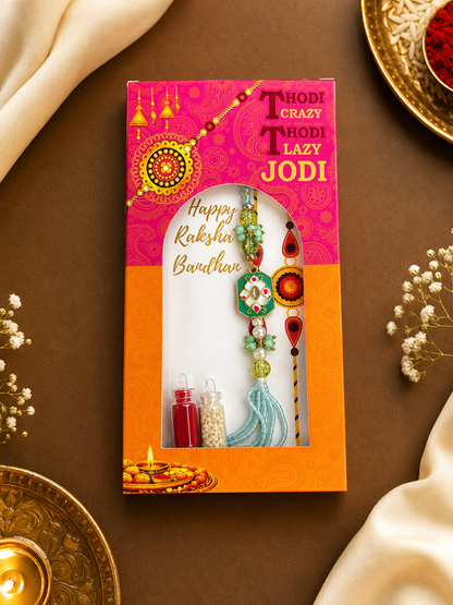 Meenakari Charm Lumba for Bhabhi