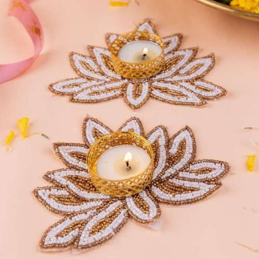 Tea Light Holders Pair