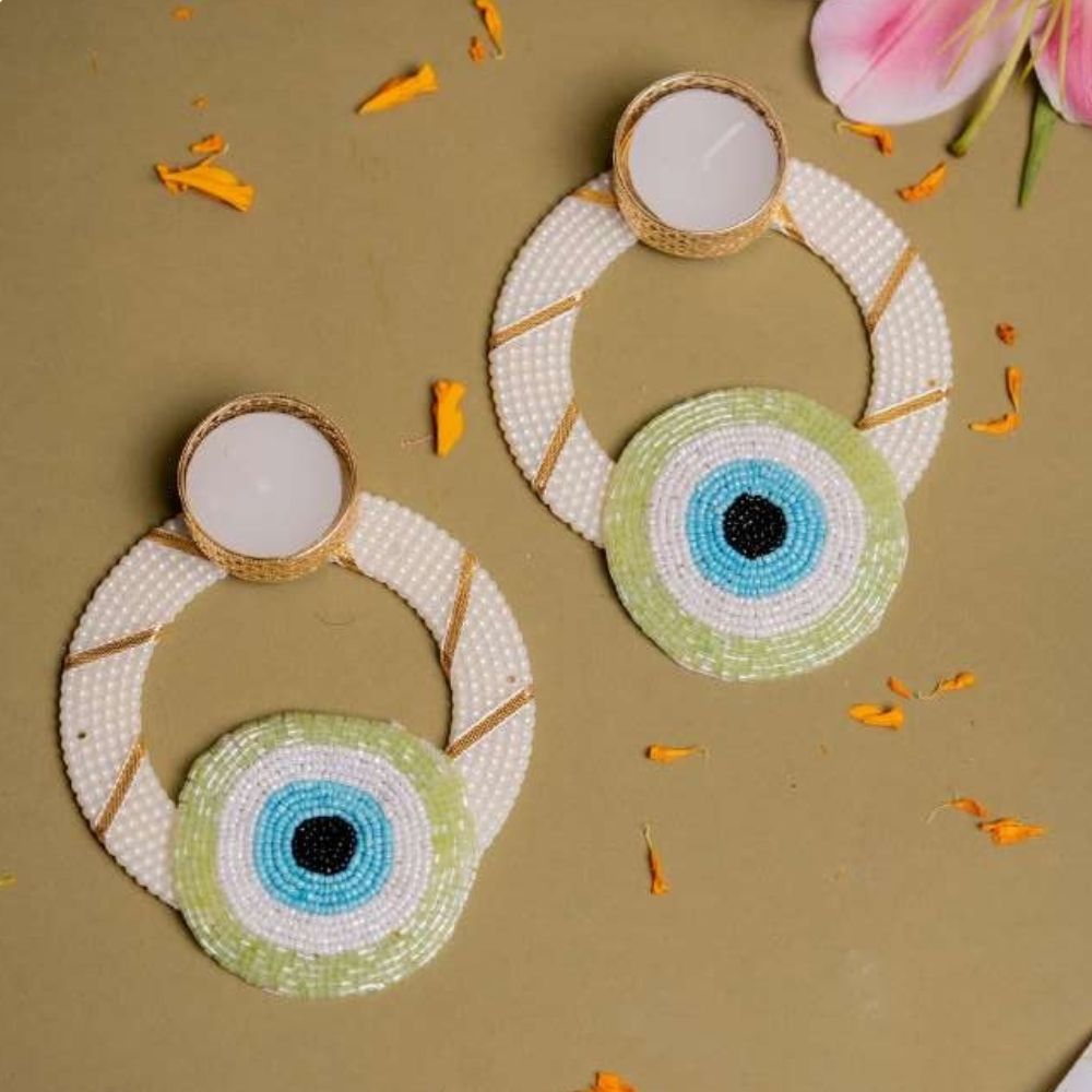 Tea Light Holders Pair