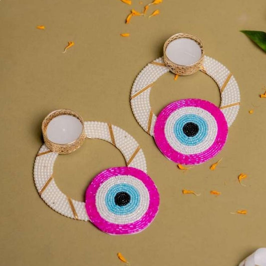 Tea Light Holders Pair