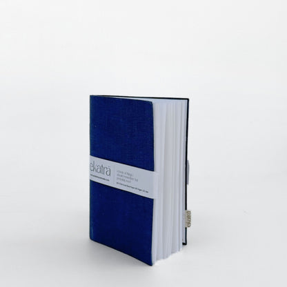 Handcrafted Sustainable A5 Unruled 100 GSM Paper Journal by Ekatra