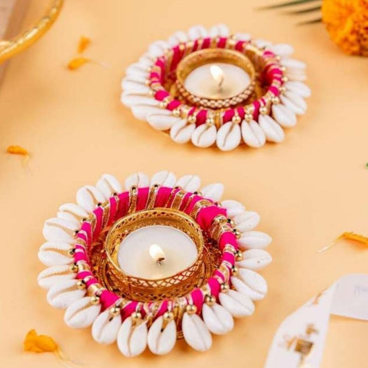 Tea Light Holders Pair