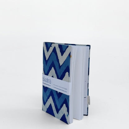 Handcrafted Sustainable A5 Unruled 100 GSM Paper Journal by Ekatra