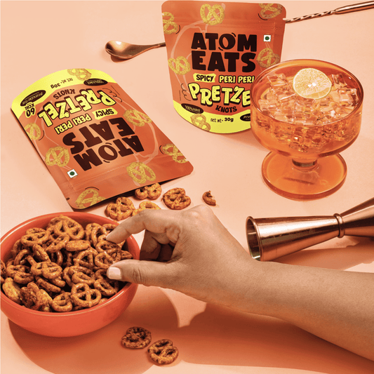 Atom Eats Peri Peri Pretzel