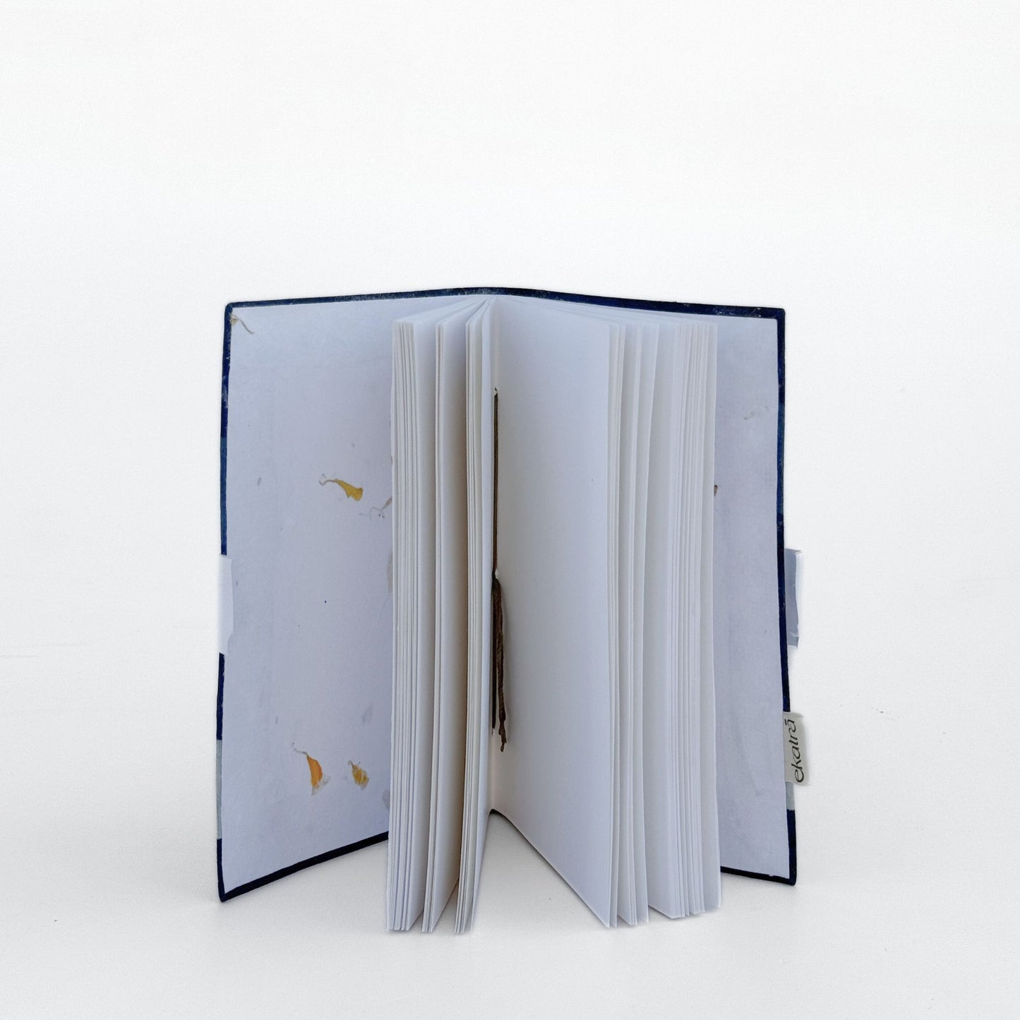 Handcrafted Sustainable A5 Unruled 100 GSM Paper Journal by Ekatra