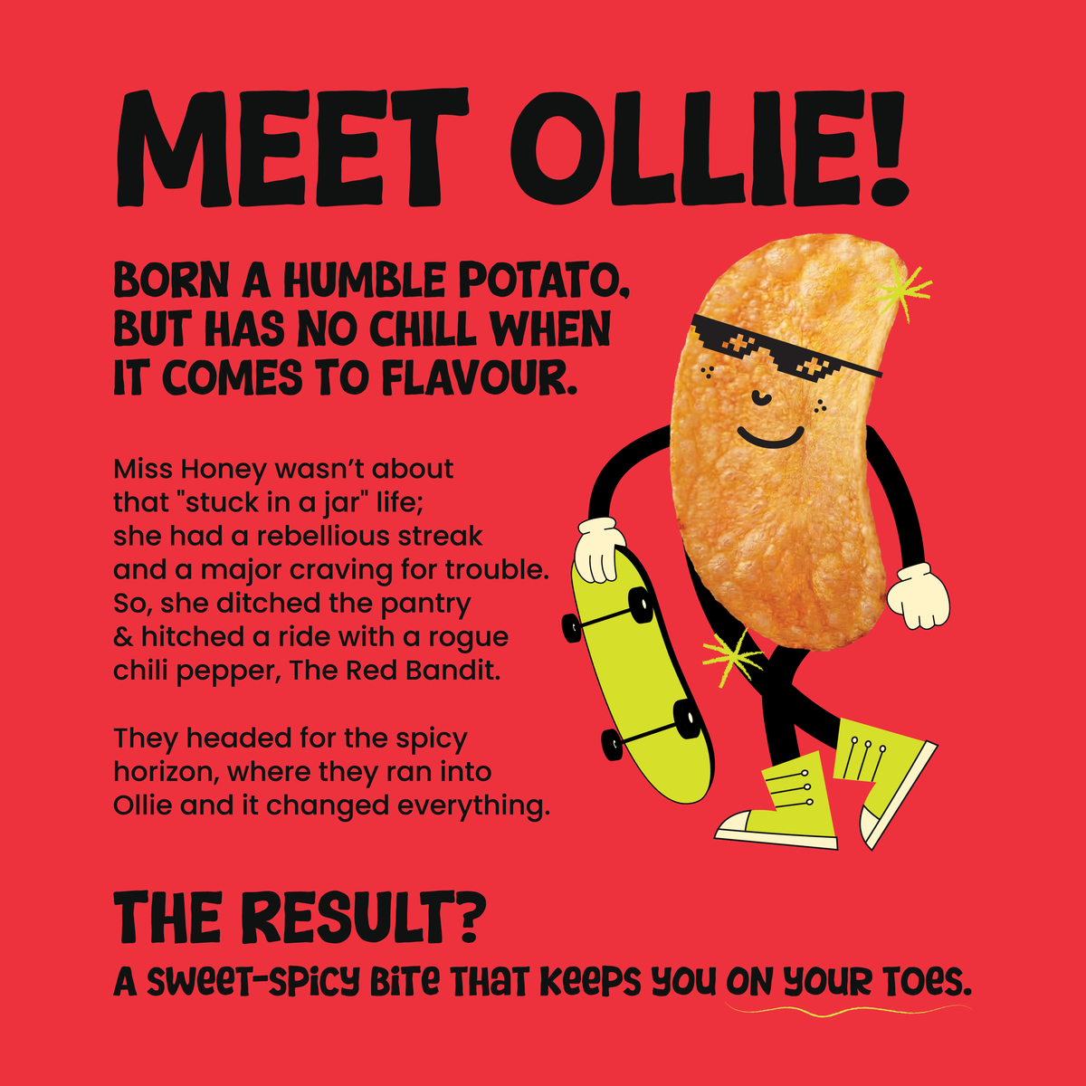Hot Honey Potato Chips