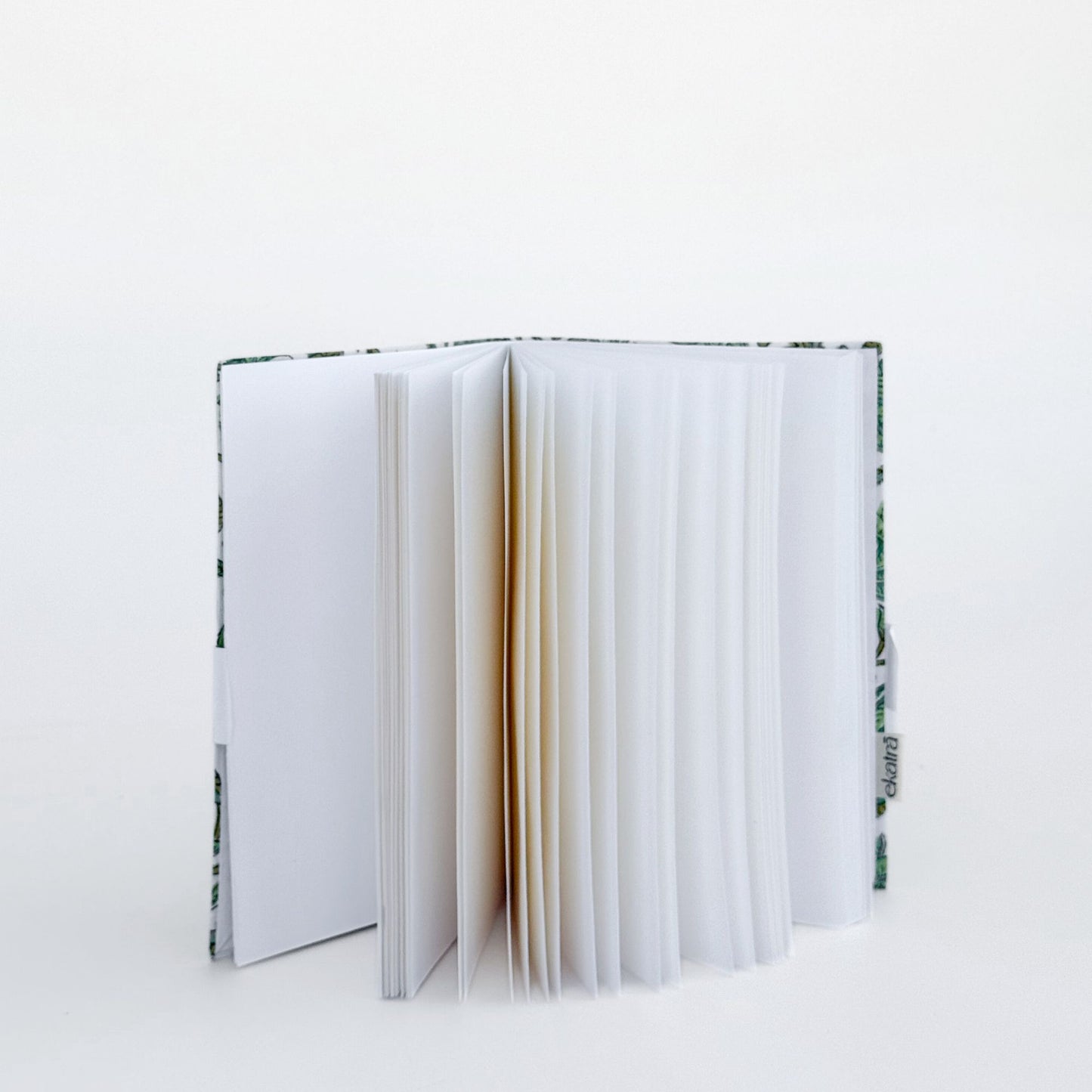 Handcrafted Sustainable A5 Unruled 100 GSM Paper Journal by Ekatra