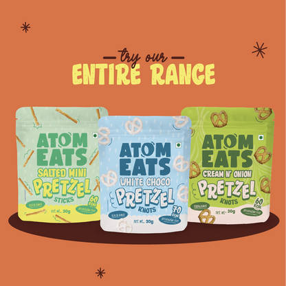 Atom Eats Peri Peri Pretzel