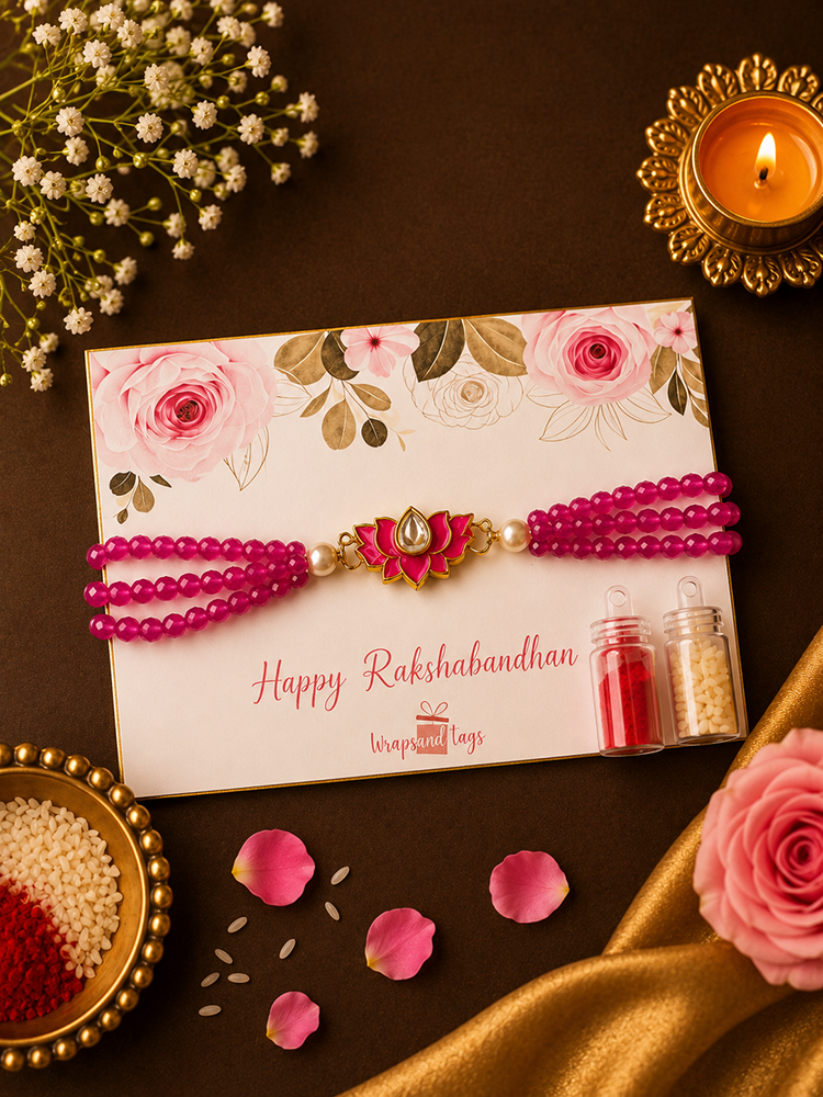 Hot Pink Kamal Bracelet for Bhabhi