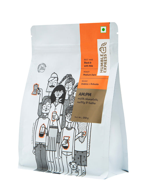 AM PM 250 gms coffee bag