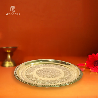 Brass Thali