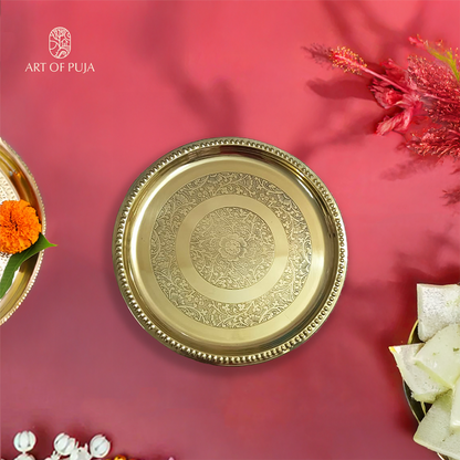 Brass Thali