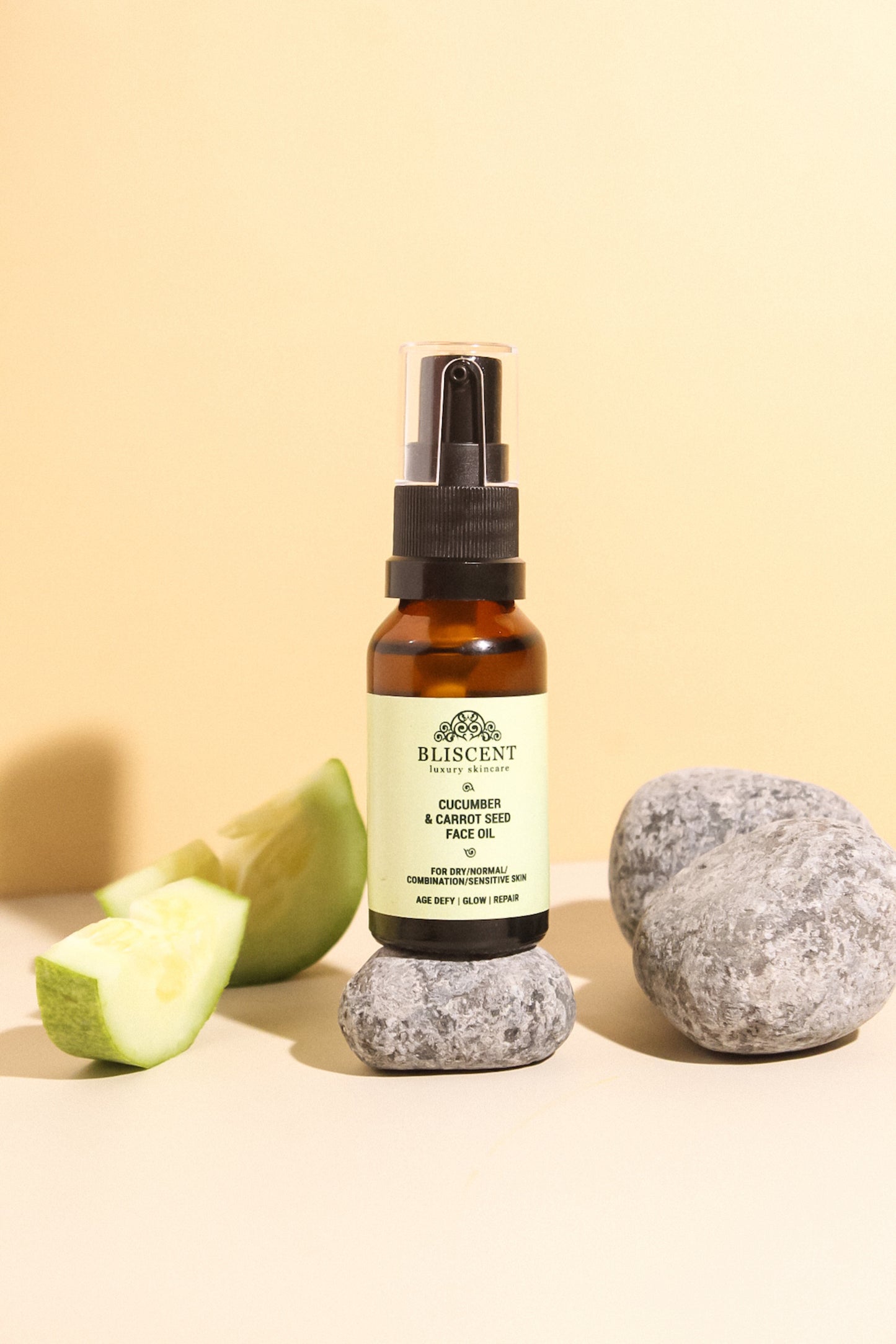 BLISCENT Cucumber & Carrot Seed Face Oil
