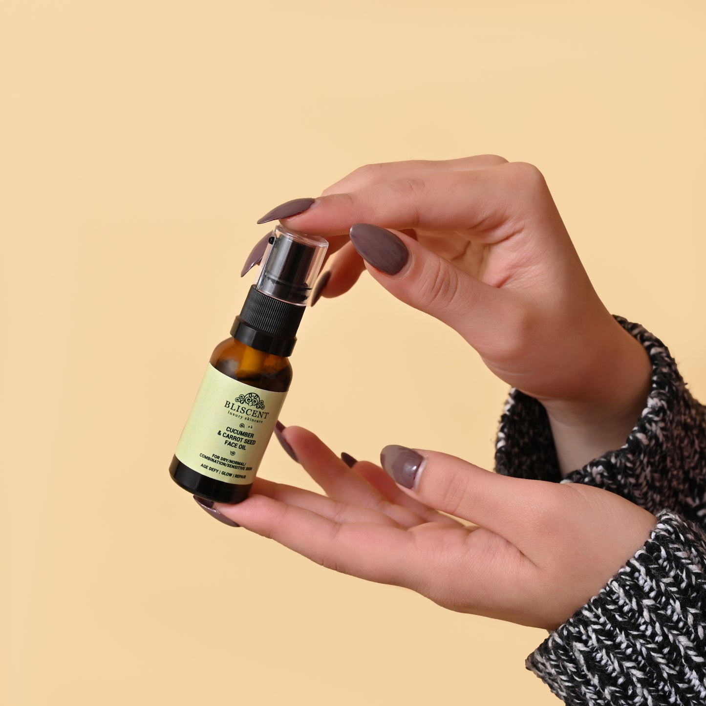 BLISCENT Cucumber & Carrot Seed Face Oil