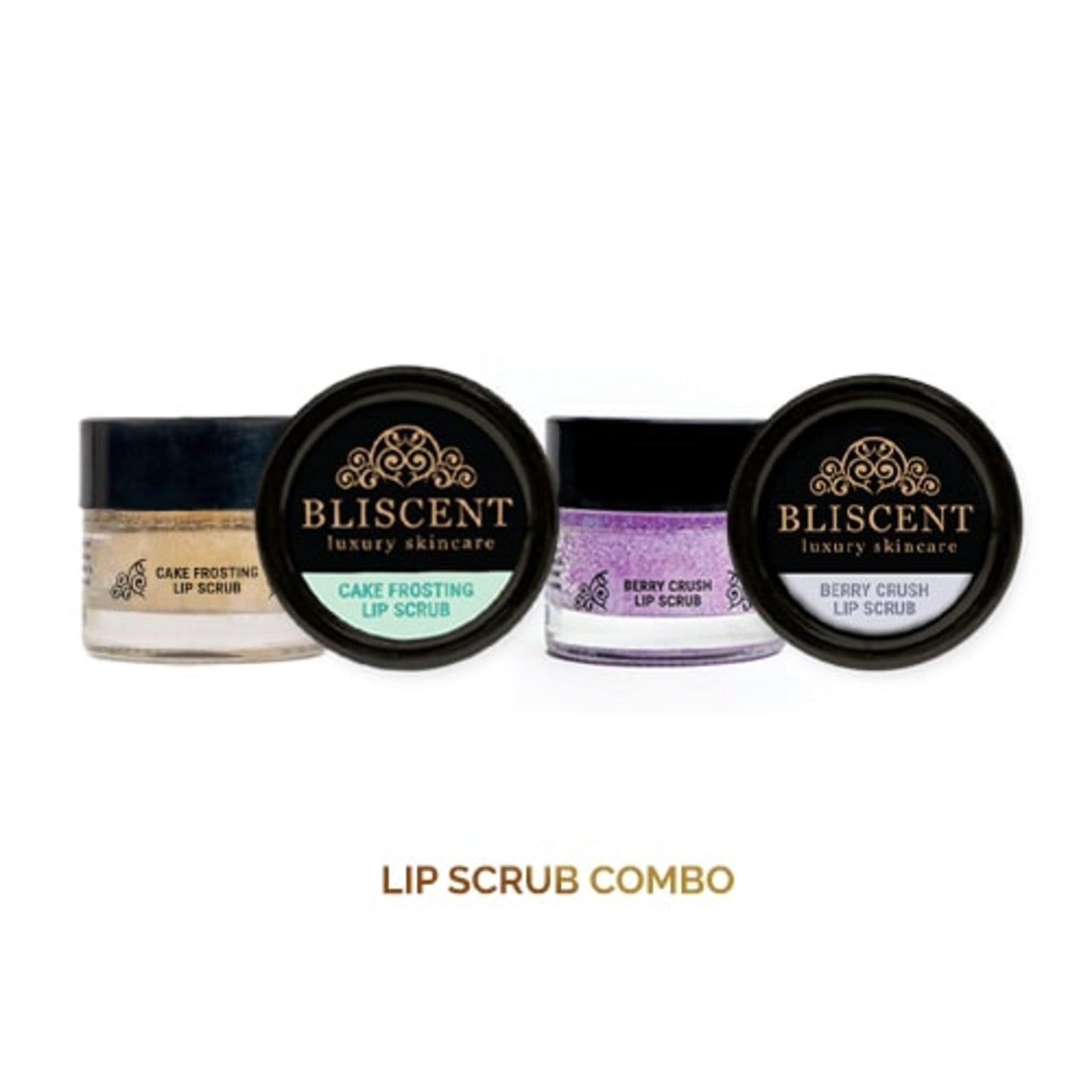 BLISCENT Lip Scrub Combo