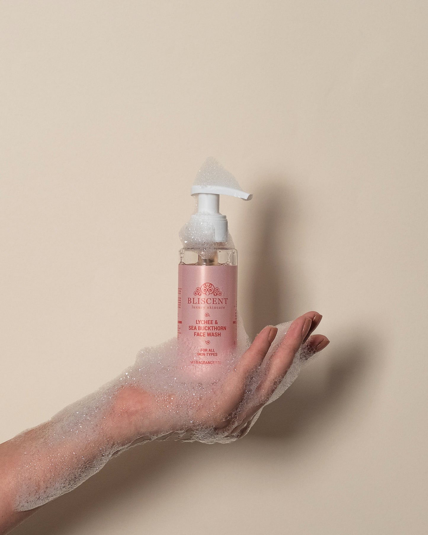 BLISCENT Lychee & Sea Buckthorn Face Wash
