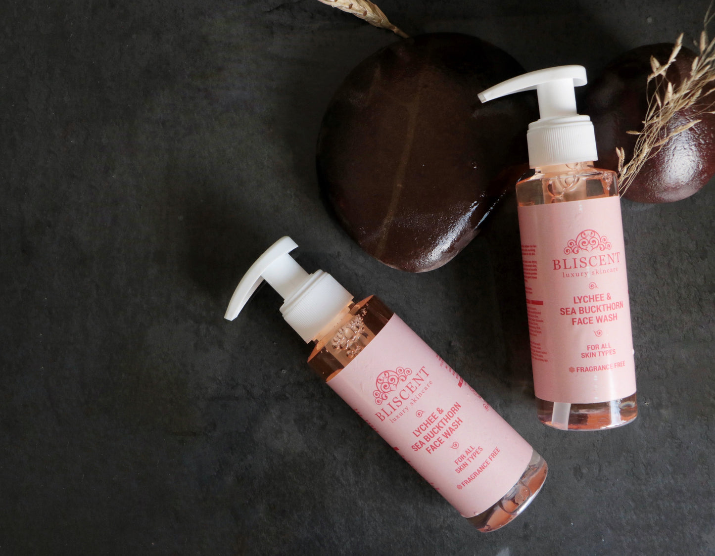 BLISCENT Lychee & Sea Buckthorn Face Wash