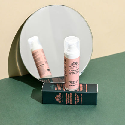 BLISCENT Olive Squalane & Cantaloupe Gel Moisturizer
