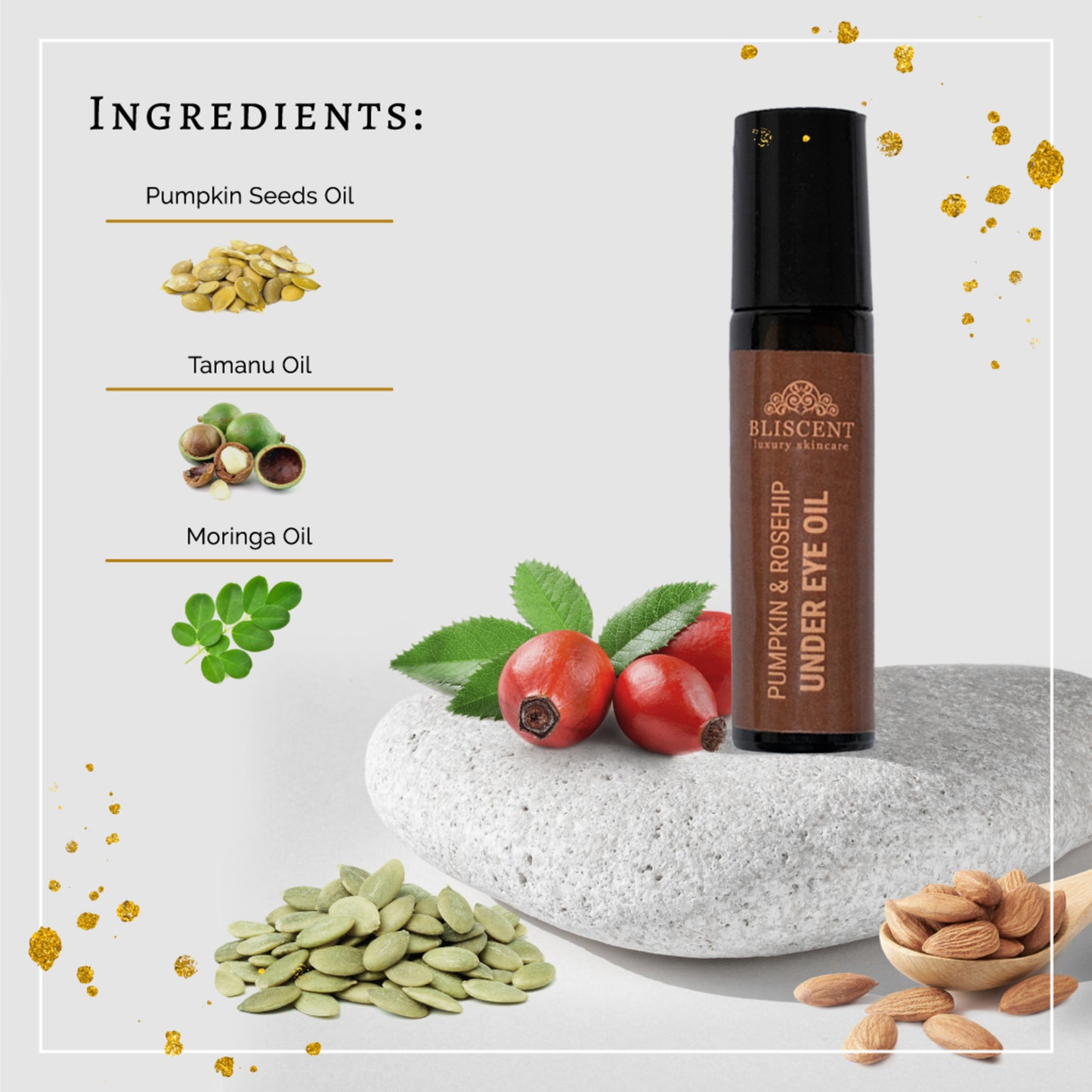 BLISCENT Pumpkin & Rosehip Under Eye Oil