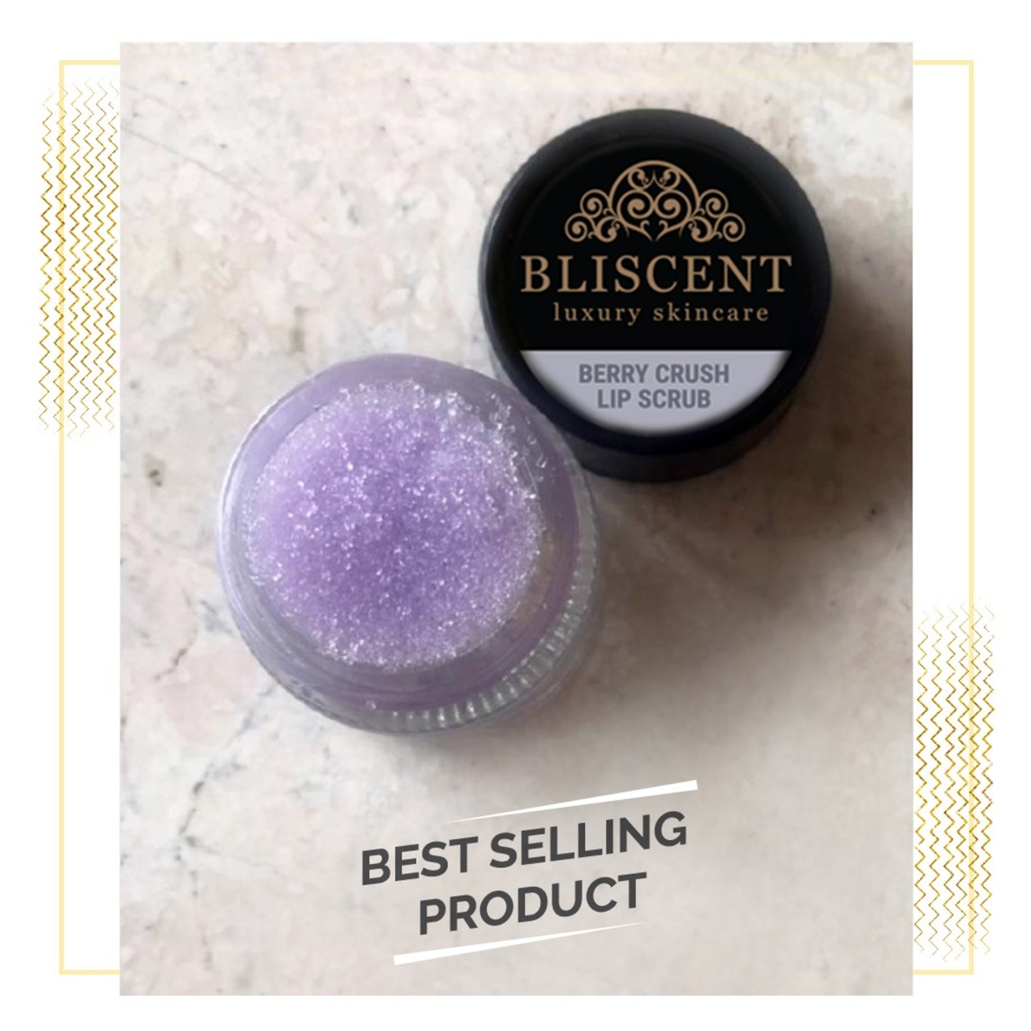 BLISCENT Berry Crush Lip Scrub